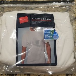 Hanes Tagless T-Shirts (2-Pack)